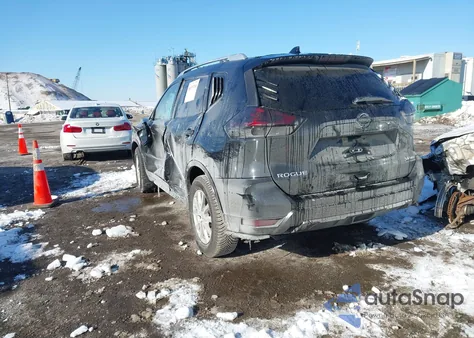 2017 Nissan Rogue Sv from USA, damaged, VIN KNMAT2MV9HP545405